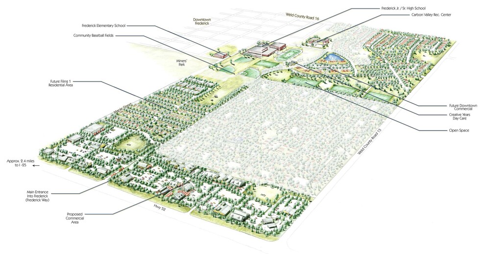 6151 Hwy 52, Frederick, CO à louer - Plan de site – Image 2 sur 3