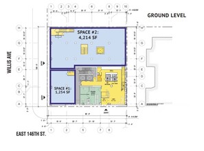 472-474 Willis Ave, Bronx, NY à louer Plan d’étage– Image 1 sur 1