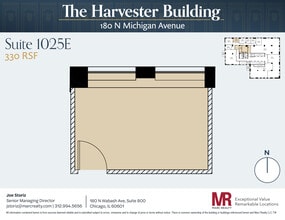 180 N Michigan Ave, Chicago, IL à louer Plan d’étage– Image 1 sur 6