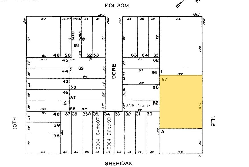 346 9th St, San Francisco, CA à louer - Plan cadastral – Image 2 sur 23