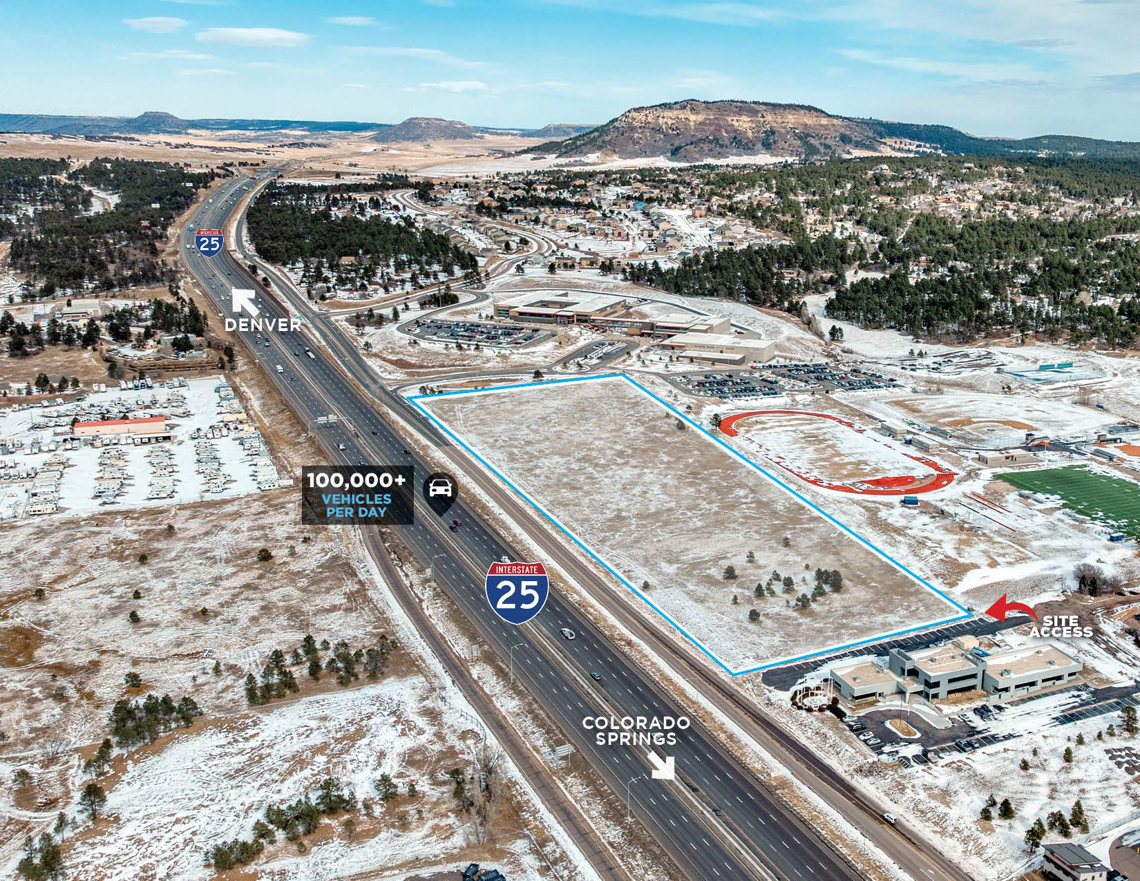 19165 Monument Hill Rd, Monument, CO à vendre Photo principale– Image 1 sur 11