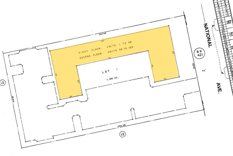 15251 National Ave, Los Gatos, CA à louer - Plan cadastral – Image 2 sur 5