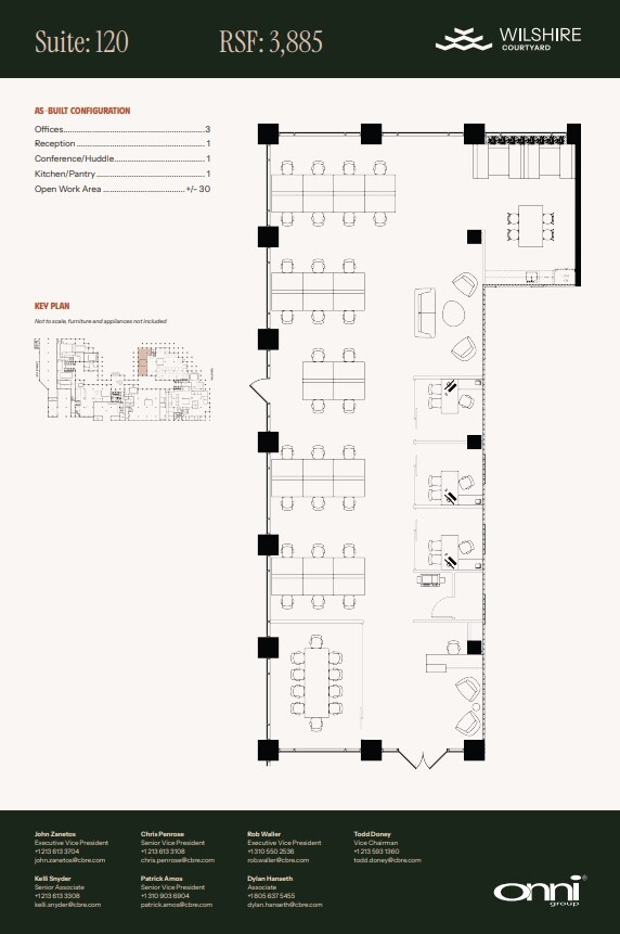 5700 Wilshire Blvd, Los Angeles, CA à louer Plan d’étage– Image 1 sur 1