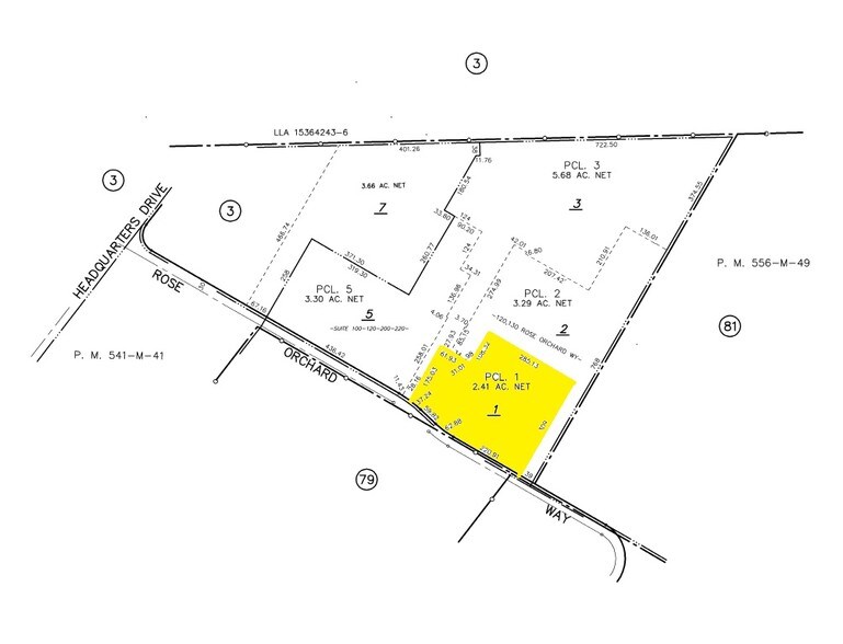 110 Rose Orchard Way, San Jose, CA à louer - Plan cadastral – Image 2 sur 6