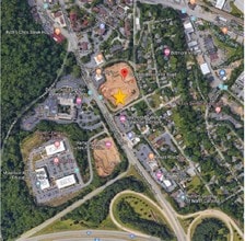 190 Hendersonville Rd, Asheville, NC - Vue aérienne  vue de carte - Image1