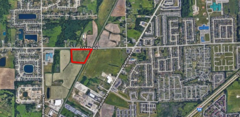 27855 24 Mile Rd, New Baltimore, MI à louer - Plan de site – Image 3 sur 3