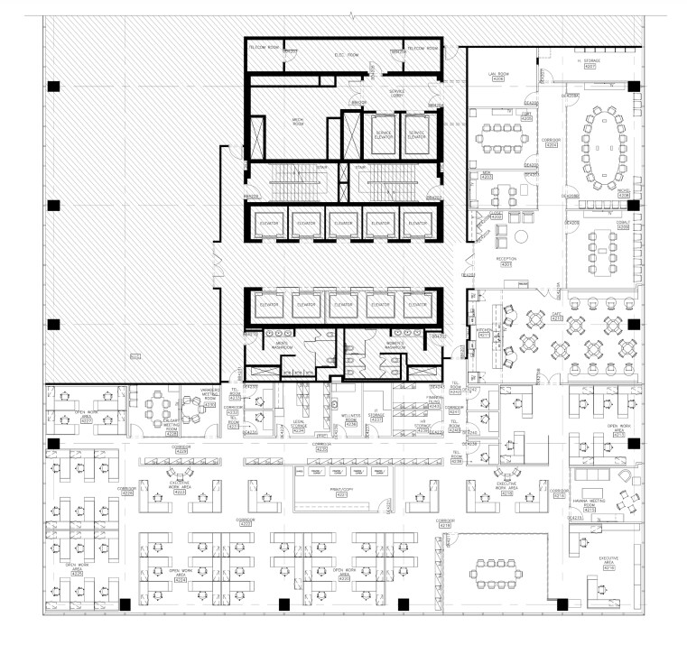 22 Adelaide St W, Toronto, ON à louer Plan d’étage– Image 1 sur 1