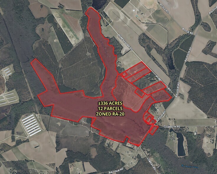 Balfour Road & McNeill Lake Rd, Lumber Bridge, NC à vendre - Photo de l’immeuble – Image 2 sur 8
