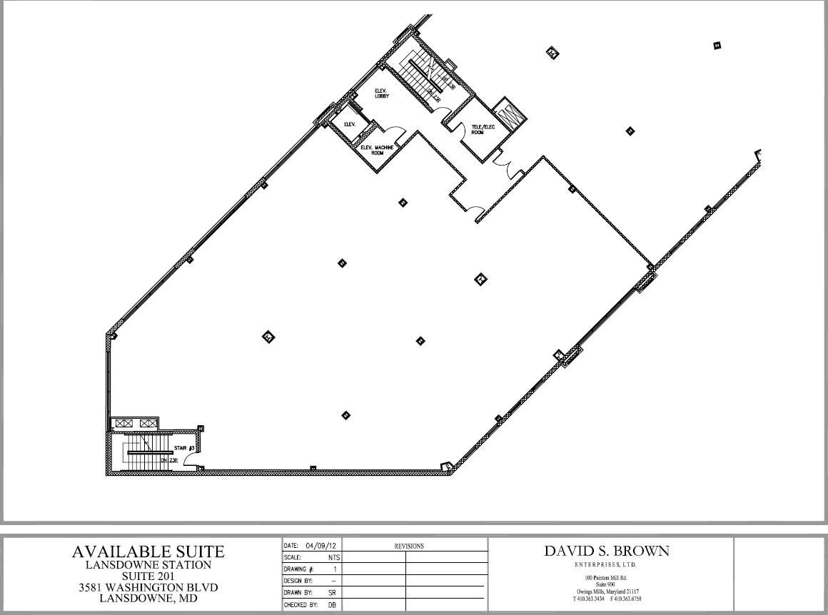 3585 Washington Blvd, Arbutus, MD à louer Plan d’étage– Image 1 sur 1