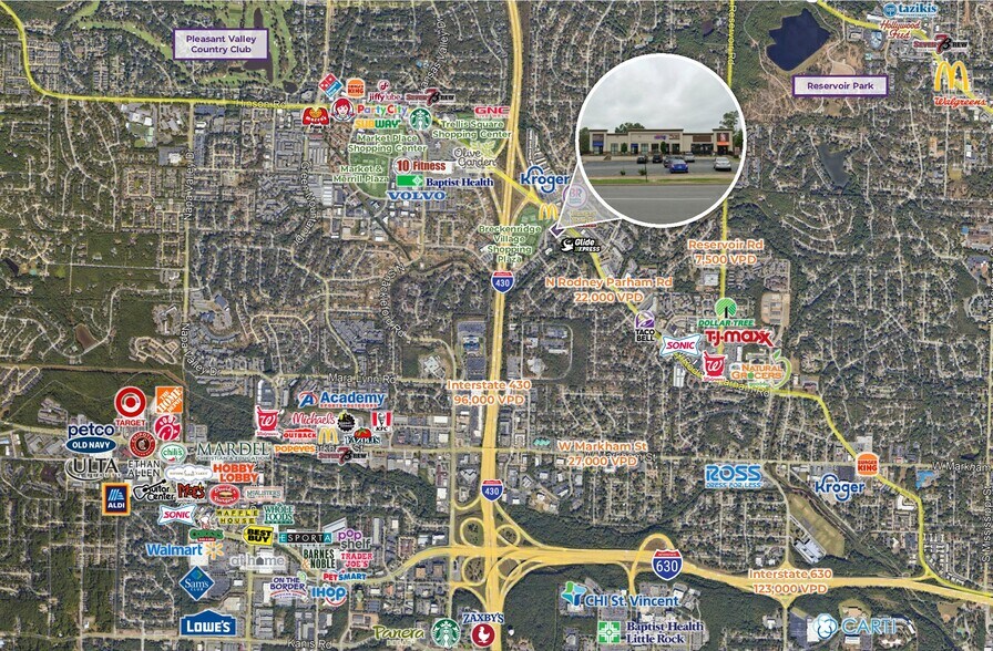 10121 N Rodney Parham Rd, Little Rock, AR à louer - Photo de l’immeuble – Image 3 sur 6