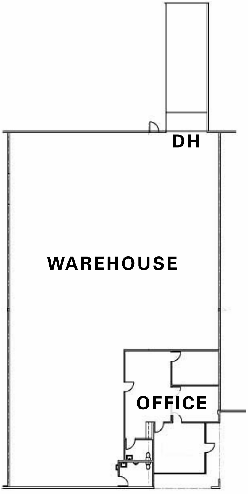 6801-6819 E Gage Ave, Commerce, CA à louer Plan d’étage– Image 1 sur 1