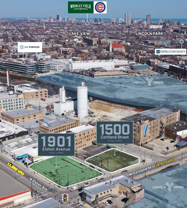 1901 Elston Ave & 1500 Cortland Street portefeuille de 2 biens à vendre sur LoopNet.fr Photo principale– Image 1 sur 2