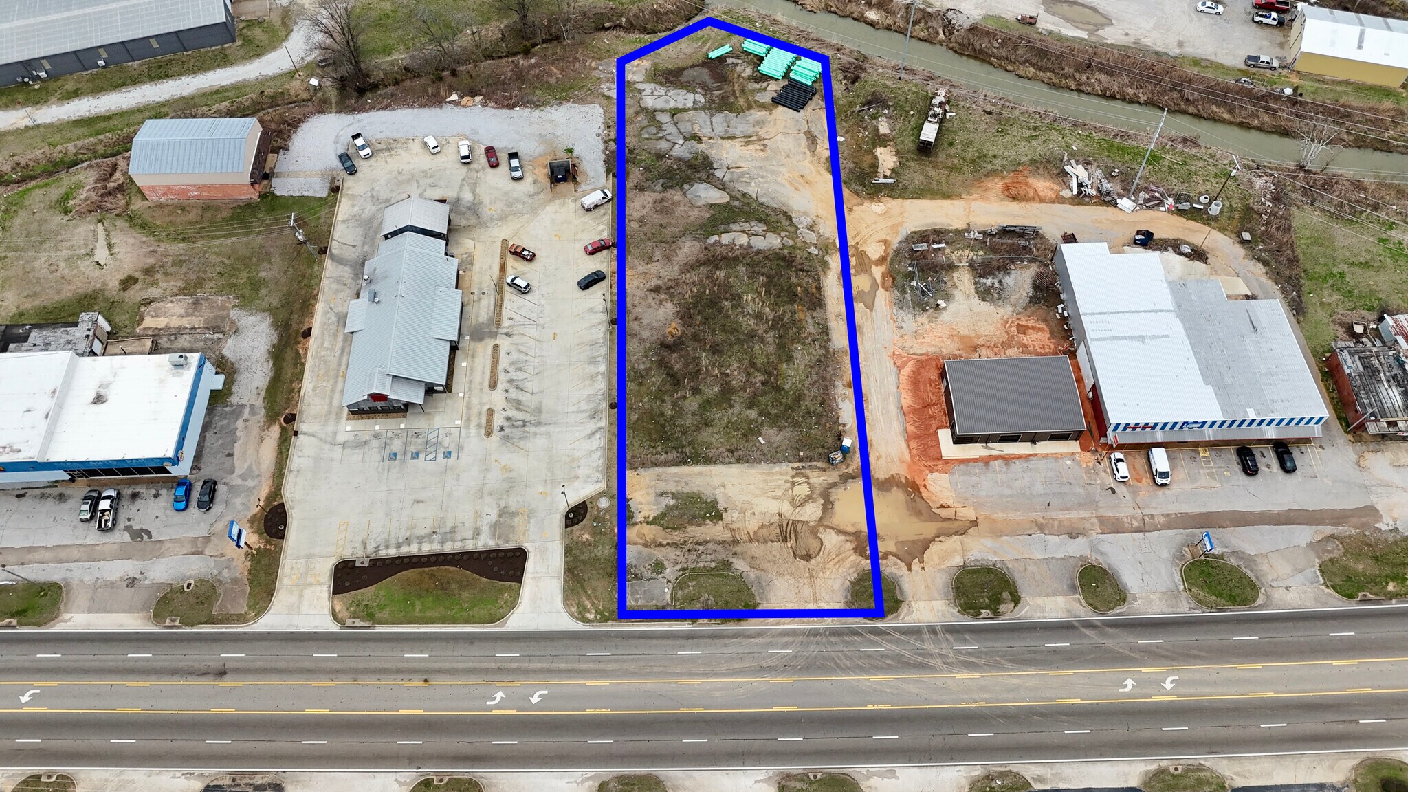 201 Highway 72 E, Corinth, MS à vendre Aérien– Image 1 sur 2