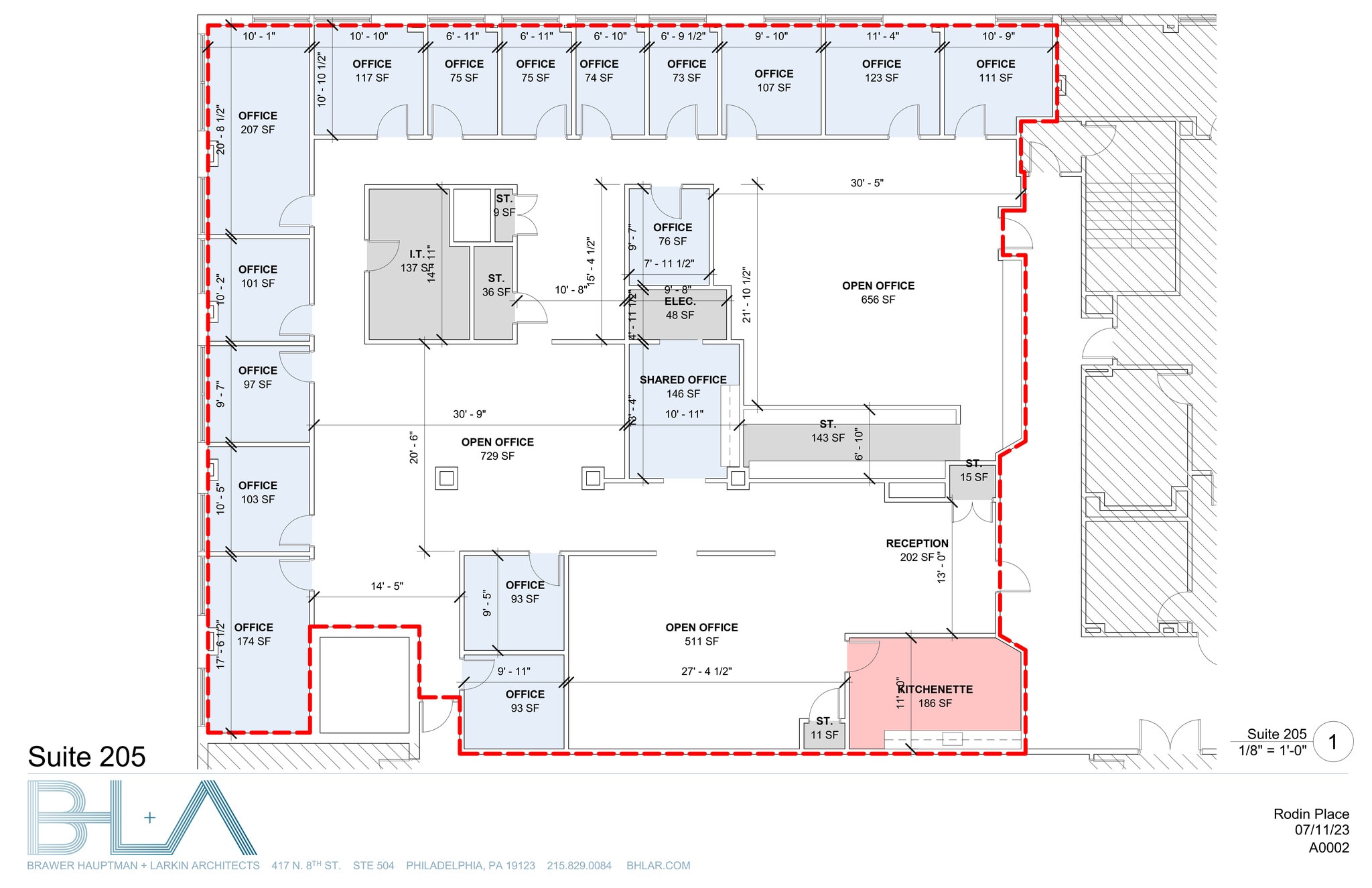 2000 Hamilton St, Philadelphia, PA à louer Plan de site– Image 1 sur 1