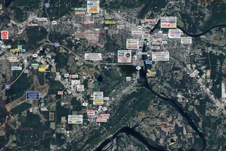 1708 W Grand Ave, Gadsden, AL - VUE AÉRIENNE  vue de carte - Image1