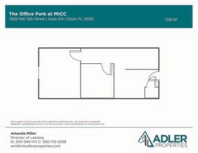 1200 NW 78th Ave, Doral, FL à louer Plan d’étage– Image 1 sur 1