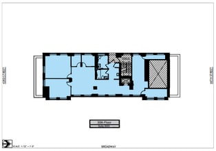 1501 Broadway, New York, NY à louer Plan d’étage– Image 1 sur 1