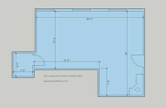 555 S Industrial Dr, Hartland, WI à louer Plan d’étage– Image 2 sur 2