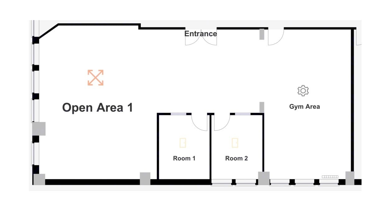 115 W 45th St, New York, NY à louer Plan d’étage– Image 1 sur 1