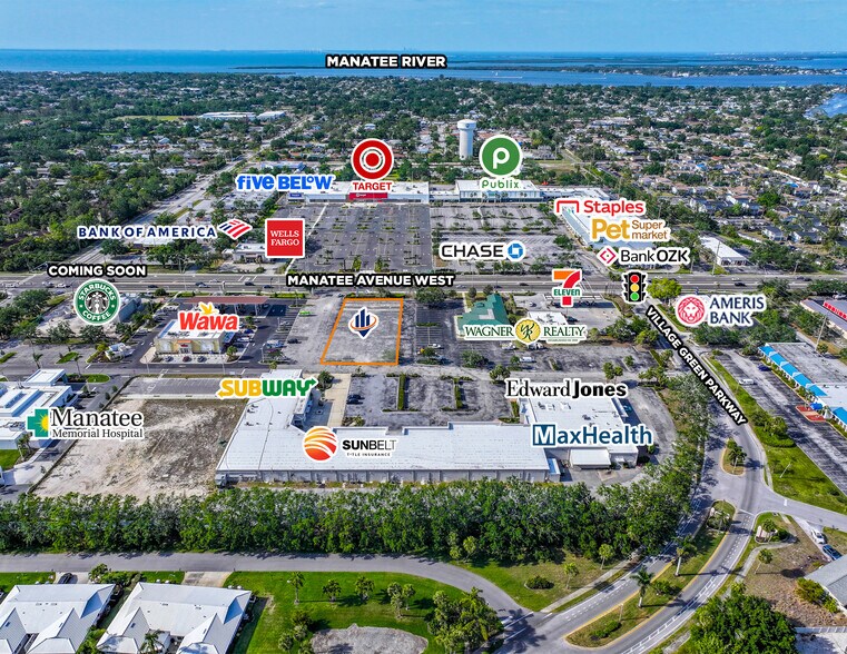 7405 Manatee Ave W, Bradenton, FL à louer - Photo de l’immeuble – Image 3 sur 8