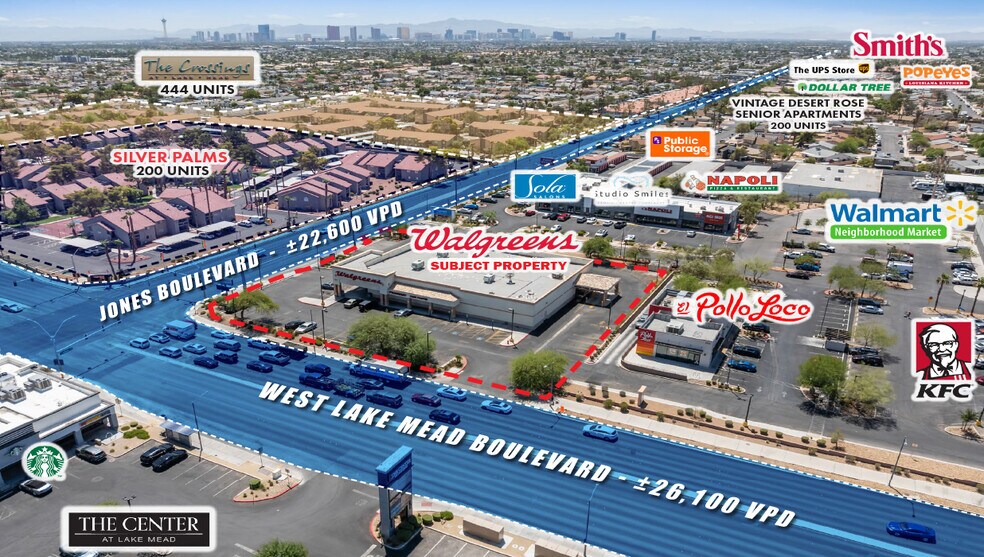 6101 W Lake Mead Blvd, Las Vegas, NV à vendre - Photo de l’immeuble – Image 2 sur 3