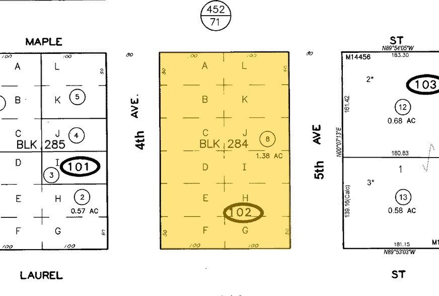 2550 5th Ave, San Diego, CA à louer - Plan cadastral – Image 2 sur 21