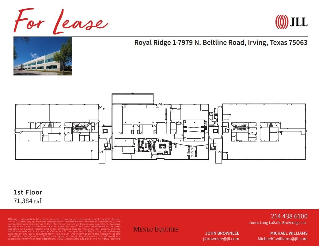 7979 N Belt Line Rd, Irving, TX à louer Plan d’étage– Image 1 sur 1