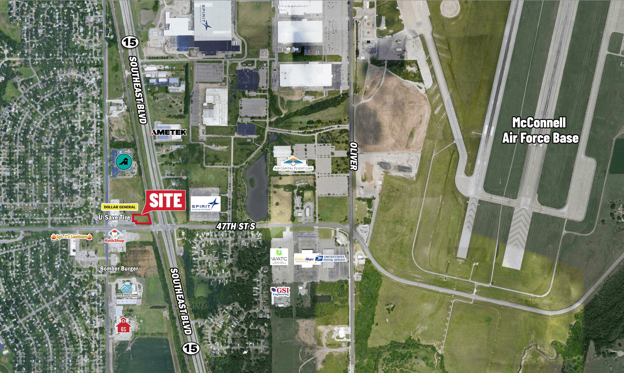 47th St & K-15 NW/C S, Wichita, KS à vendre Photo de l’immeuble– Image 1 sur 3