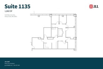 5530 Wisconsin Ave, Chevy Chase, MD à louer Plan d’étage– Image 2 sur 14