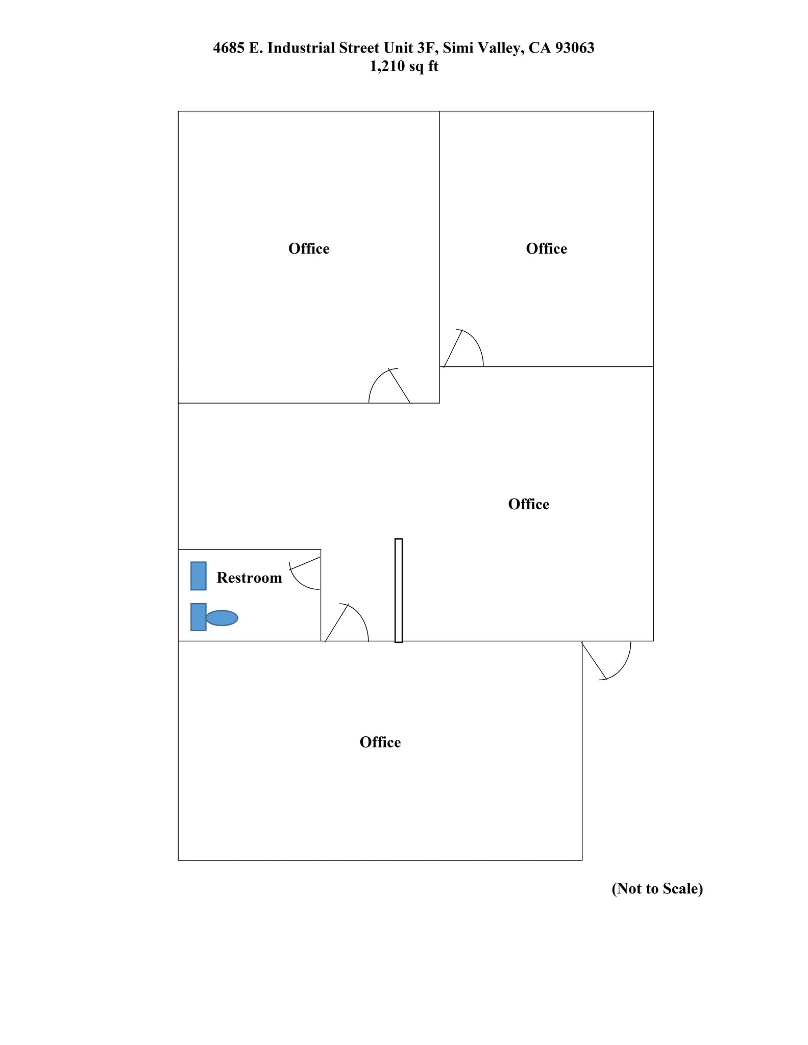 4685 Industrial St, Simi Valley, CA à louer Plan de site– Image 1 sur 1