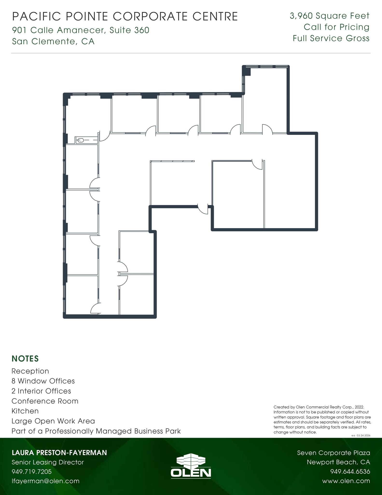 901 Calle Amanecer, San Clemente, CA à louer Plan d’étage– Image 1 sur 1