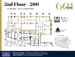 601 Pennsylvania Ave NW, Washington, DC à louer Plan d’étage– Image 1 sur 1