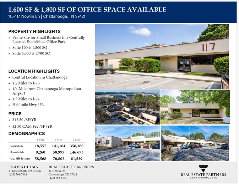 117 Nowlin Ln, Chattanooga, TN à louer - Plan de site – Image 2 sur 37