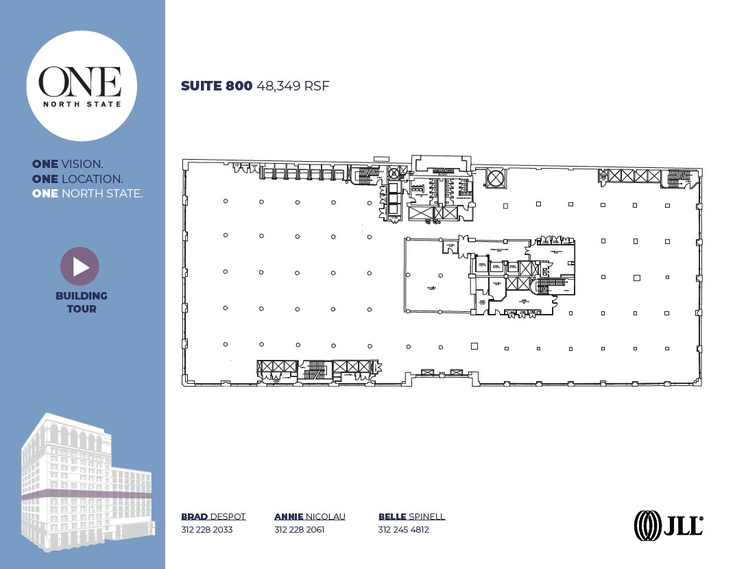 1 N State St, Chicago, IL à louer Plan d’étage– Image 1 sur 1