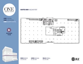 1 N State St, Chicago, IL à louer Plan d’étage– Image 1 sur 1