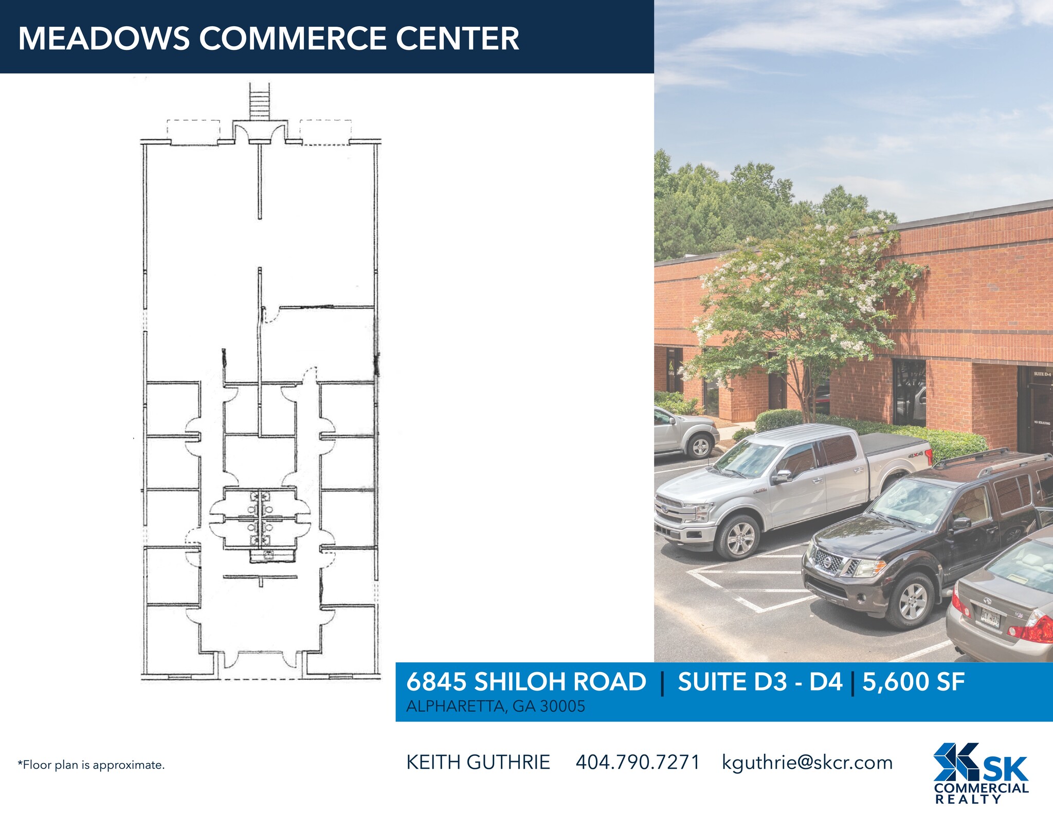 6835 Shiloh Rd E, Alpharetta, GA à louer Plan de site– Image 1 sur 1