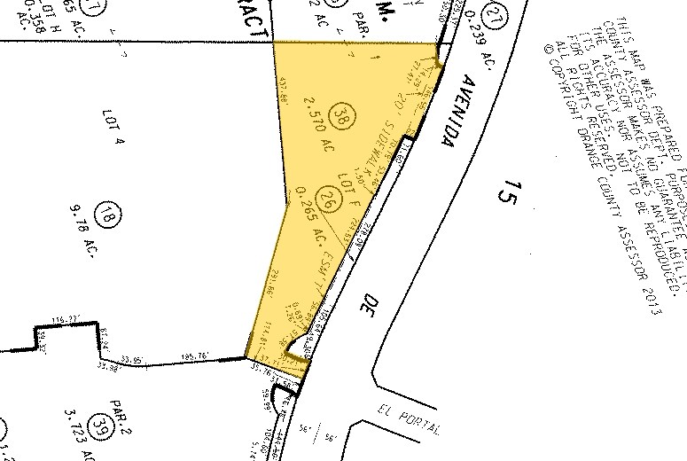 30461 Avenida De Las Flores, Rancho Santa Margarita, CA à louer - Plan cadastral – Image 2 sur 16