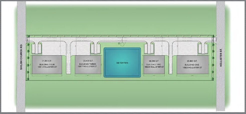 16813 Hollister St, Houston, TX à vendre - Plan de site – Image 2 sur 4