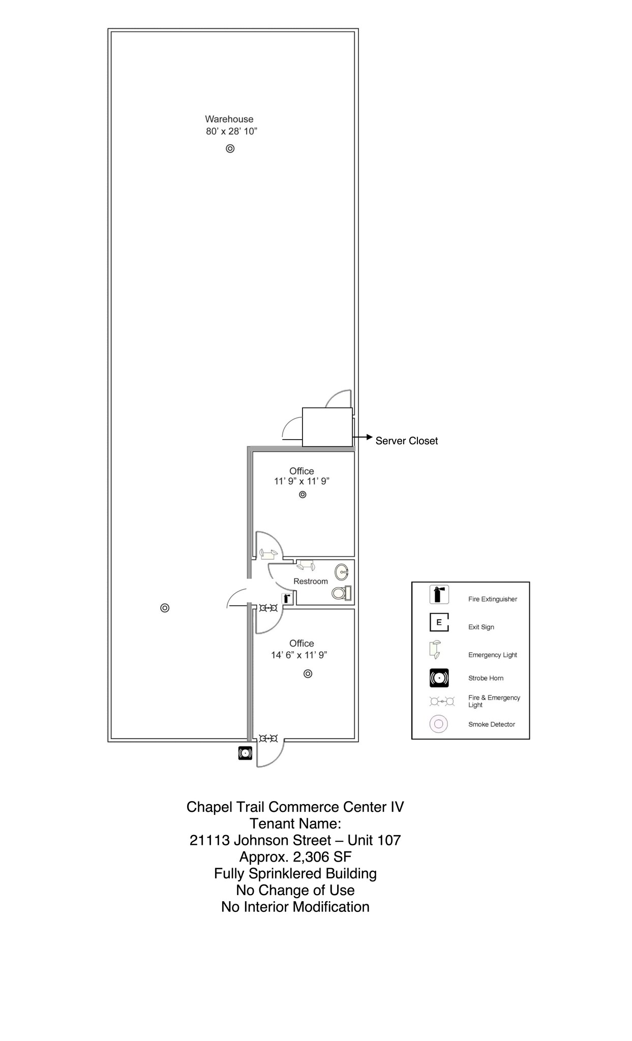 21113 Johnson St, Pembroke Pines, FL à louer Plan de site– Image 1 sur 5