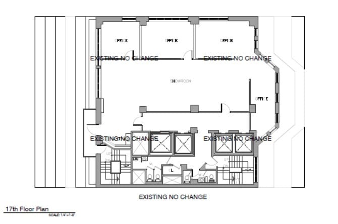 226 W 37th St, New York, NY à louer Plan d’étage– Image 1 sur 3