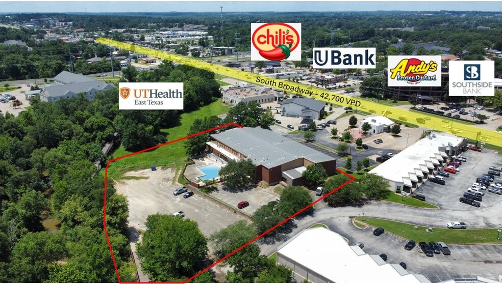 6110 S Broadway Ave, Tyler, TX à vendre - Photo de l’immeuble – Image 2 sur 3