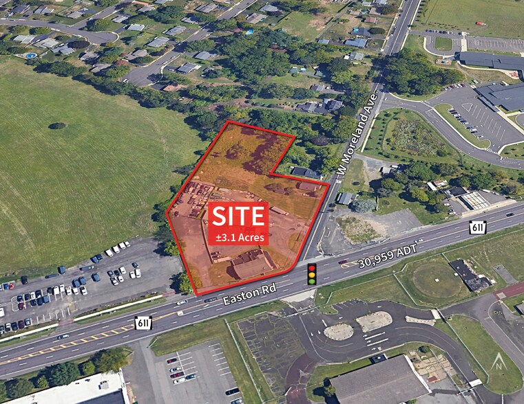 540 W Moreland Ave, Horsham Township, PA à vendre - Photo de l’immeuble – Image 2 sur 4