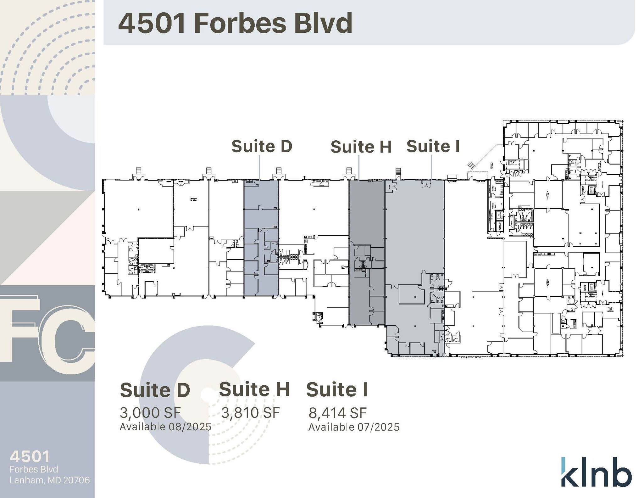 4501 Forbes Blvd, Lanham, MD à louer Photo de l’immeuble– Image 1 sur 1