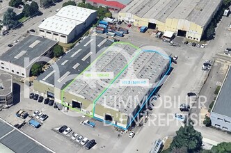 Chassieu, RHO - VUE AÉRIENNE vue de carte