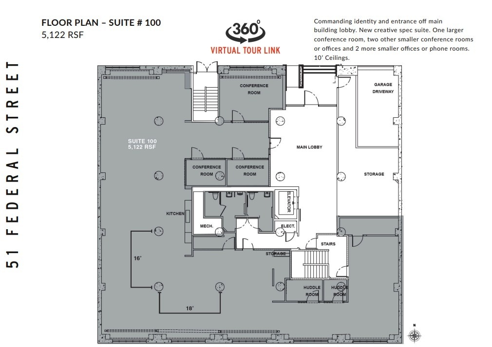 51 Federal St, San Francisco, CA à louer Plan d’étage– Image 1 sur 1