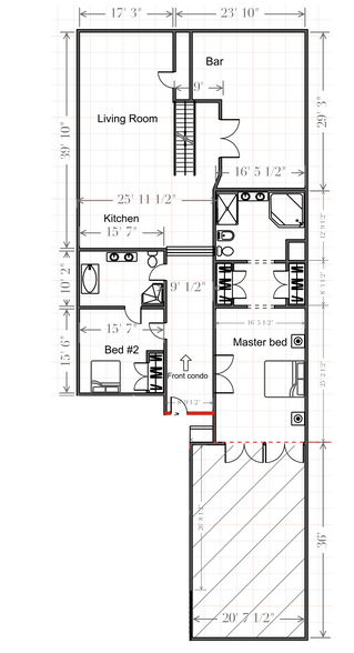 200 1/2 N Main St, Kokomo, IN à louer - Plan d’étage – Image 2 sur 34