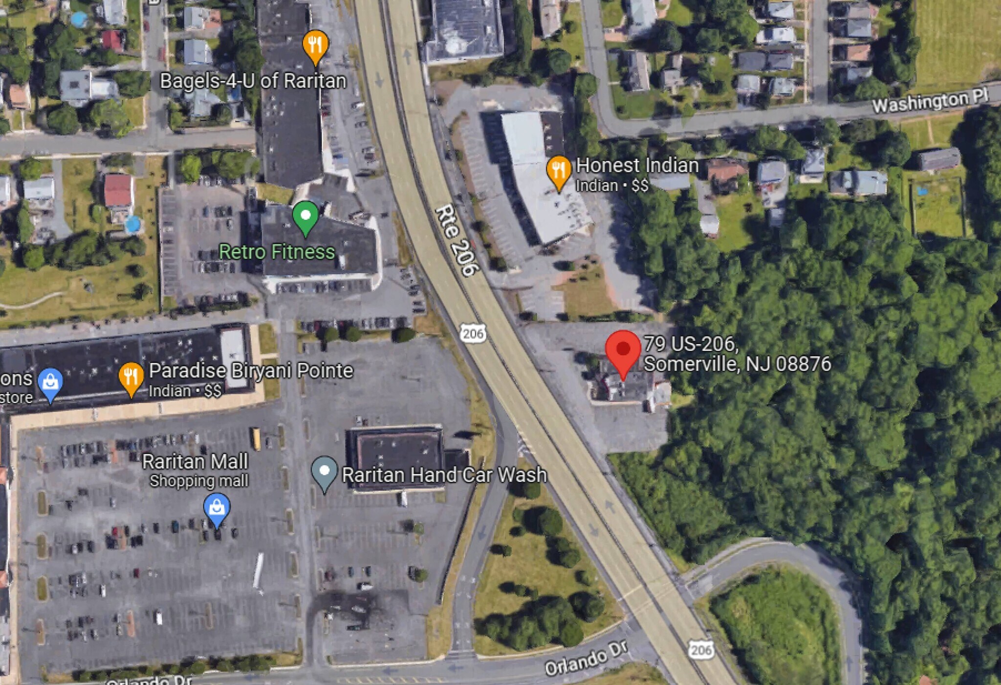 79 N Route 206, Somerville, NJ à vendre Aérien– Image 1 sur 2