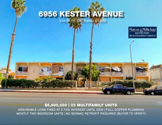 Plus de détails pour 6956 Kester Ave, Van Nuys, CA - Logement à vendre