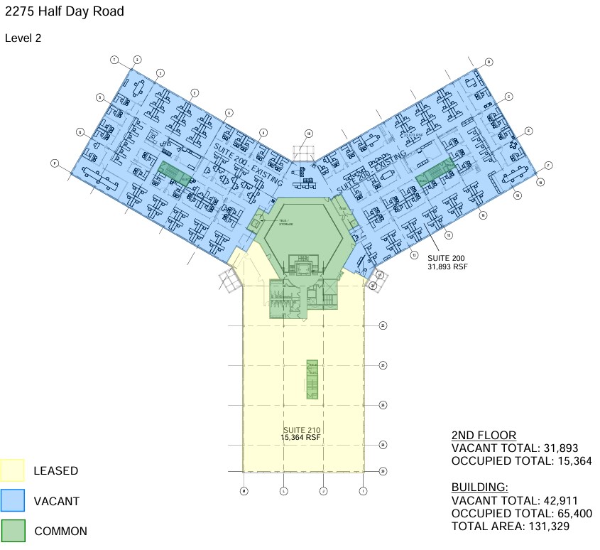 2275 Half Day Rd, Bannockburn, IL à vendre Plan d’étage– Image 1 sur 1