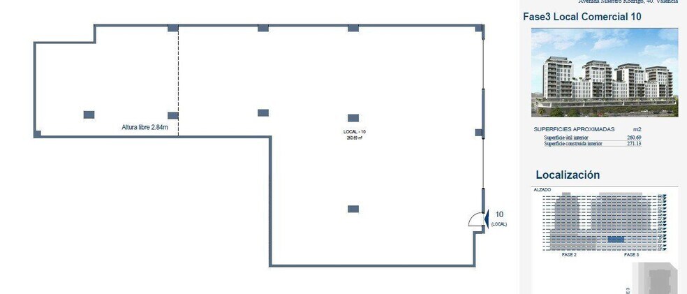 Local commercial dans València à vendre - Plan d’étage – Image 3 sur 5